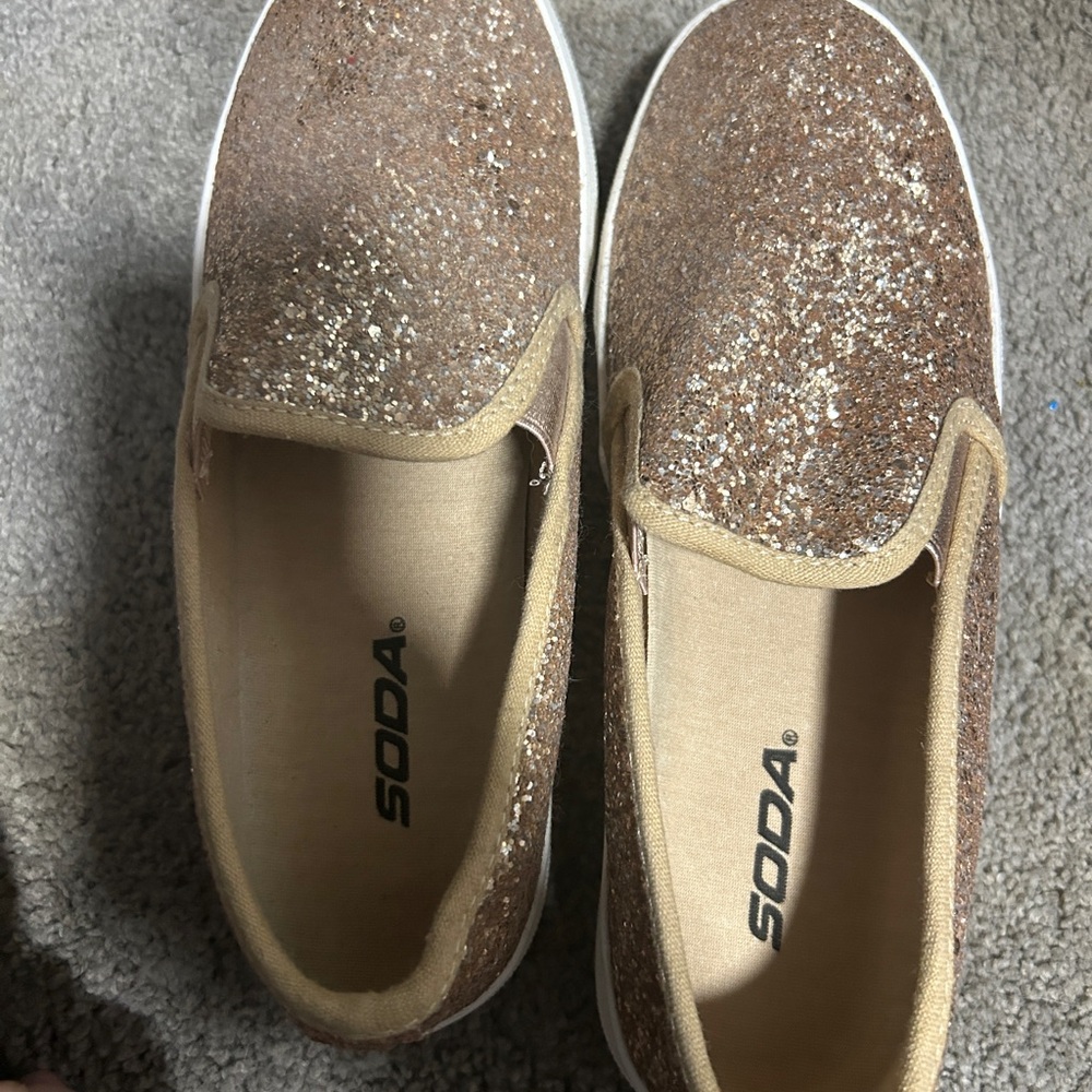 Soda Sparkling cooperish pink  Slip-On Shoes